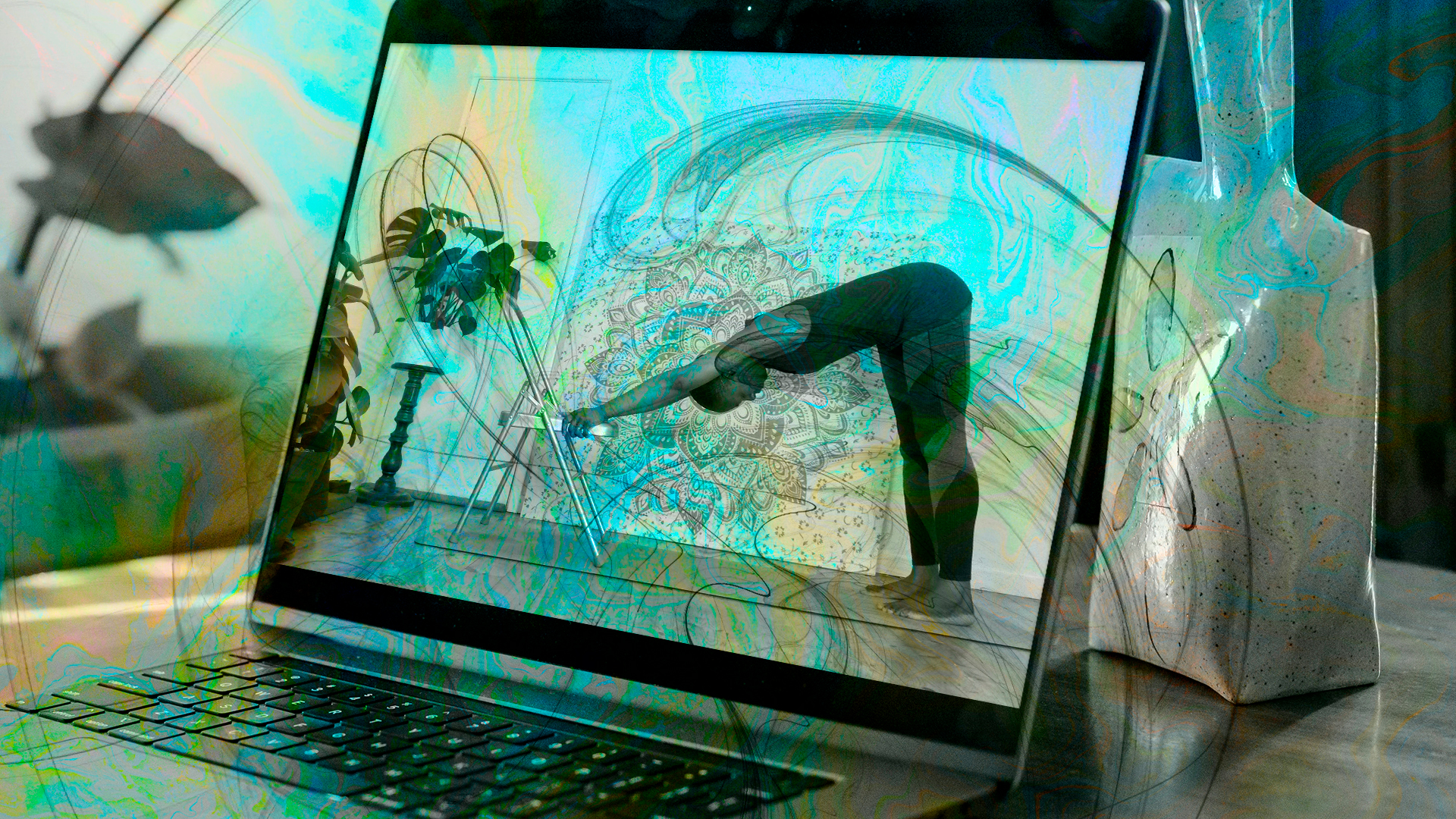 Moving Into Stillness corporate integrated yoga sessions